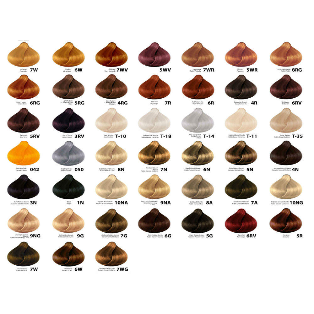 Wella Demi Color Chart Wella Shinefinity Zero Lift Glaze