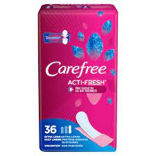 Carefree Extra Long Liners-36 ct