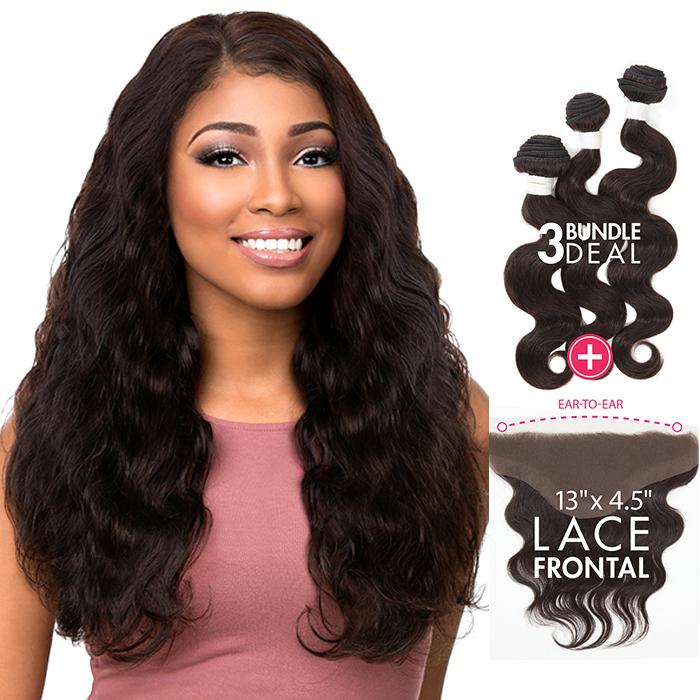 Lace Frontal & Bundle Deal  Straight 20/22/24