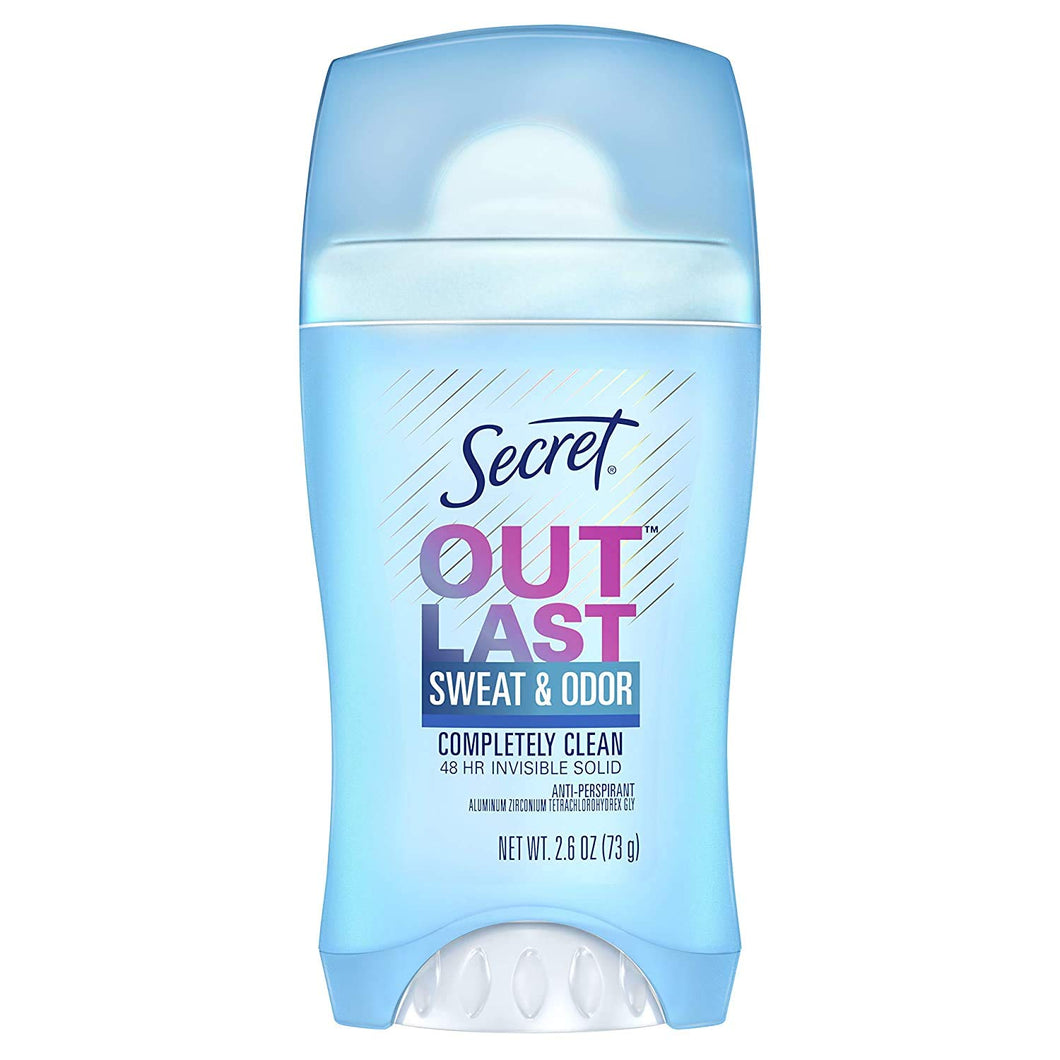 Secret Out Last Sweat & Odor